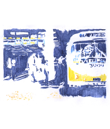 バス illustration