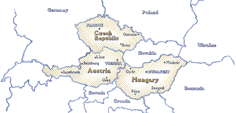 ウィーン 地図 illustration